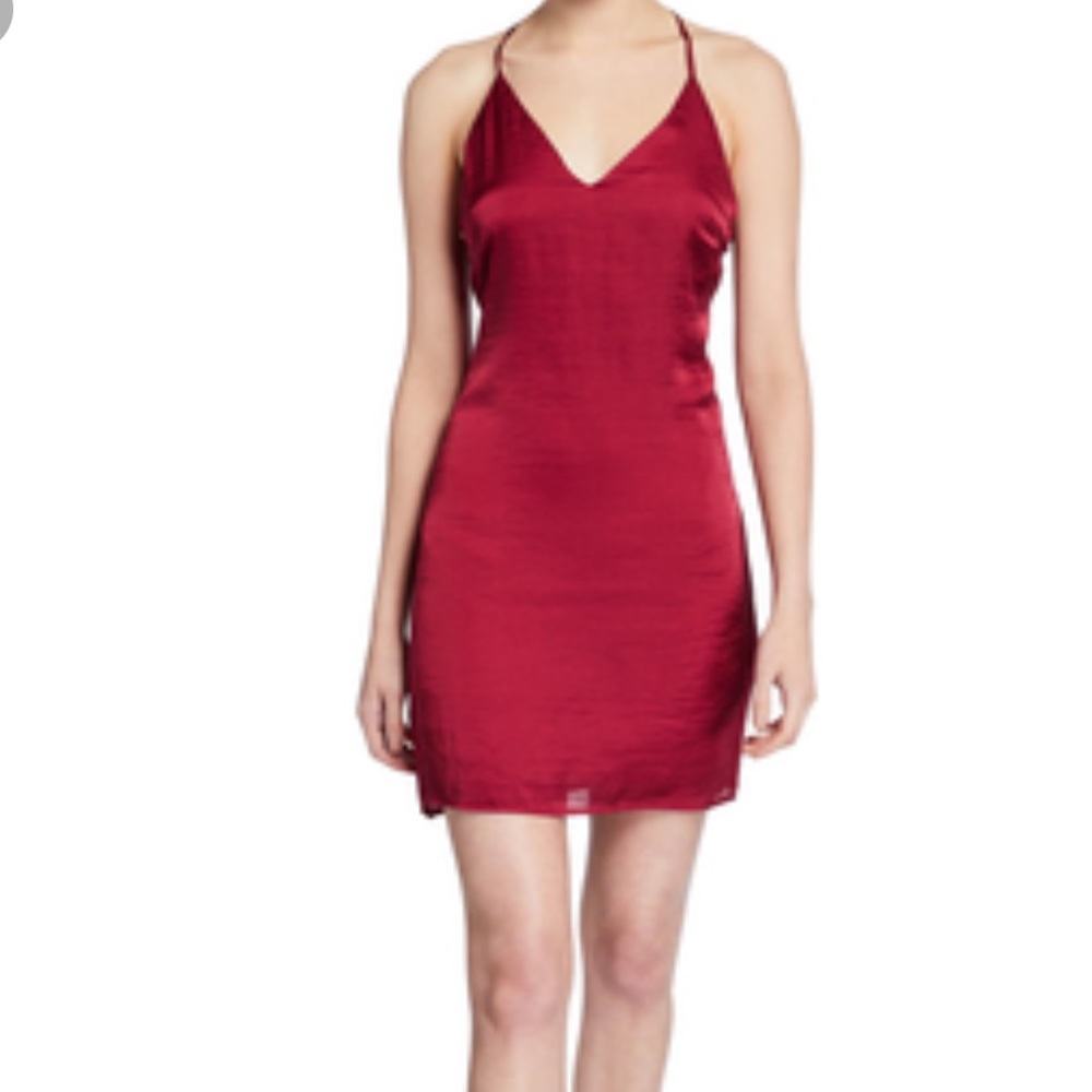 4SI3nna Halter v neckline Dress. Size Sm. NWT